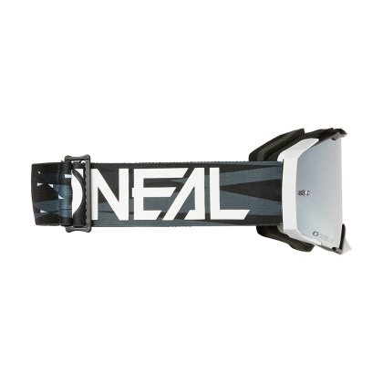 Motocross goggles O'NEAL B-33 ICTUS BLACK/WHITE - GRAY