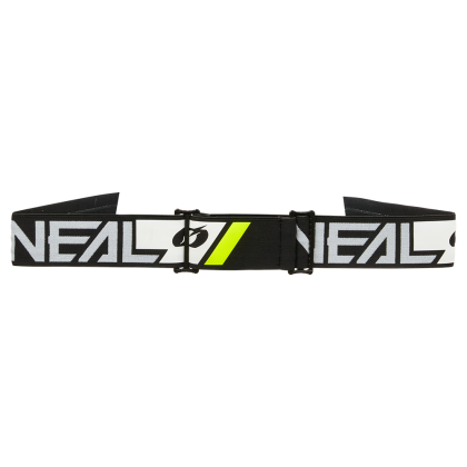 Motocross Goggles O'NEAL B-55 CRAM BLACK/WHITE - RADIUM GOLD