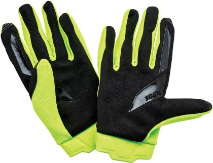 Mănuși Motocross 100% RIDECAMP GALBEN FLUO