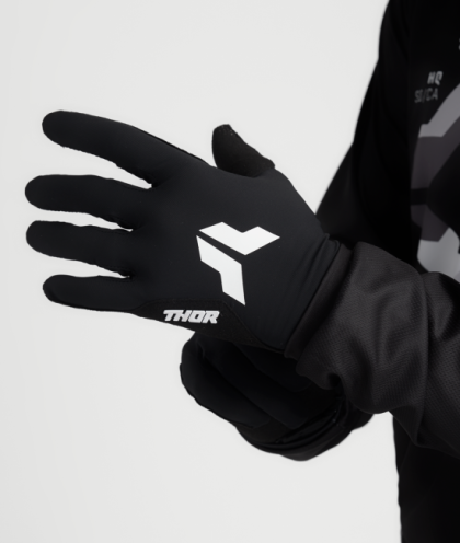Motocross gloves THOR SPORTMODE ICONIC BLACK