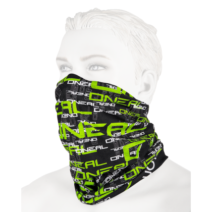 Prosop multifunctional O'NEAL MATRIX BLACK/NEON GALBEN