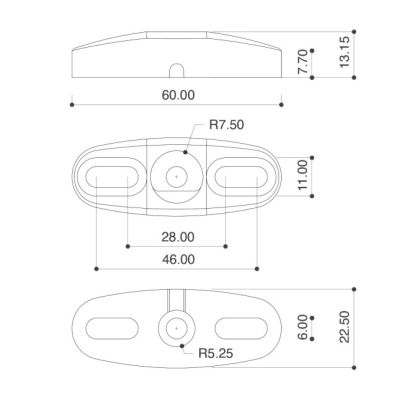 BARRACUDA SKIN AIR RACING motorcycle mirrors