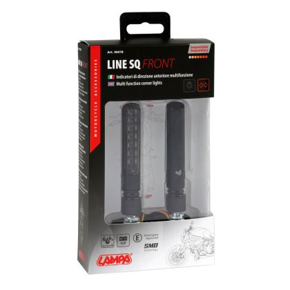 Semnalizatoare/lumini fata Line SQ 12V LED - 90478