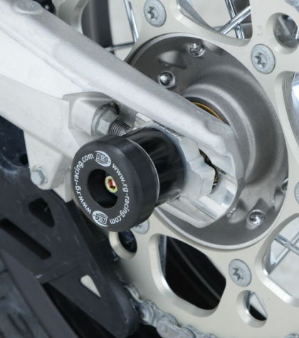 Протектор за ос R&G RACING Swingarm Protectors Black Moto Morini Corsaro 1200 05-10 / Husqvarna FS 450 15-18