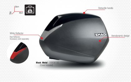 Πλαϊνές θήκες για μοτοσυκλέτα SHAD SH36