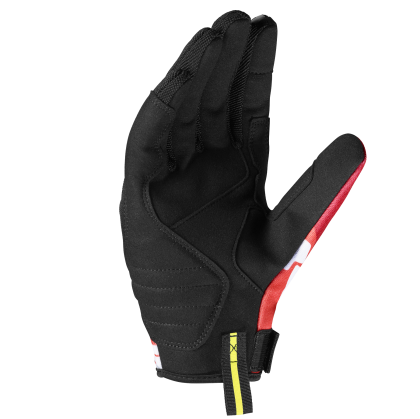 Textile motorcycle gloves SPIDI Flash-KP Tex Black/Red