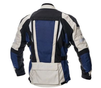 Geacă moto textilă ADRENALINE CAMELEON 2.0 BEIGE/MARINE