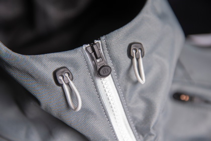 Υφασμάτινο μπουφάν μοτοσικλέτας ICON AIRFORM RETRO GREY