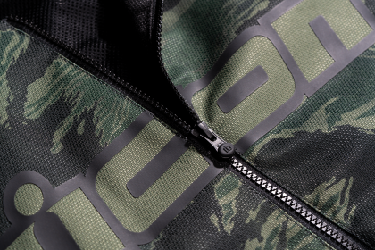Υφασμάτινο μπουφάν μοτοσικλέτας ICON HOOLIGAN CE TIGER`S BLOOD GREEN