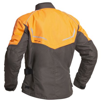 Текстилно мото яке Lindstrands Halden Green/Orange