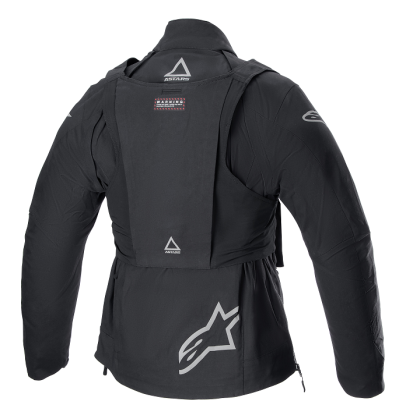Υφασμάτινο μπουφάν ALPINESTARS TECHDURA BLK/SILV