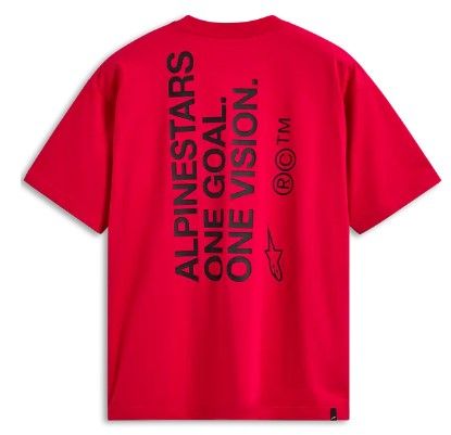 Тениска ALPINESTARS SS CSF OVERSIZED ONE RED