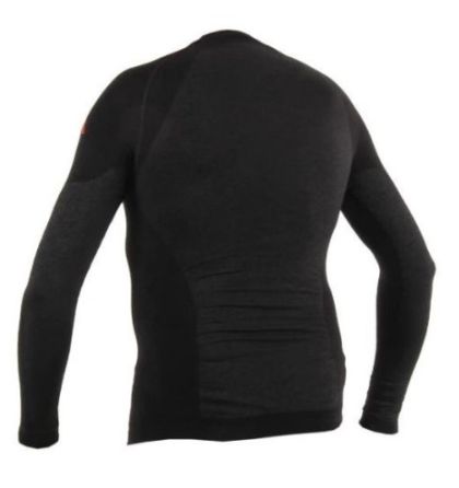 Θερμική μπλούζα ADRENALINE MERINO WOOL ΜΑΥΡΟ