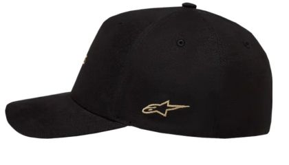 Καπέλο ALPINESTARS BILL COUNTY CANVAS ΜΑΥΡΟ