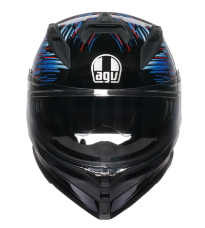 Cască AGV K7 MPLK GENISYS NEGRU MAT/ALBASTRU/GRI