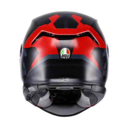 Cască AGV K7 MPLK GLIMPSE NEGRU MAT/ROȘU