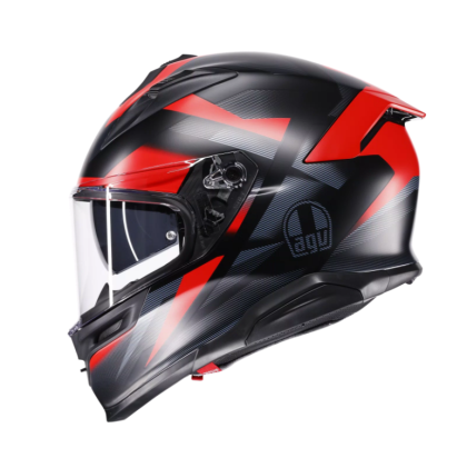 Cască AGV K7 MPLK GLIMPSE NEGRU MAT/ROȘU
