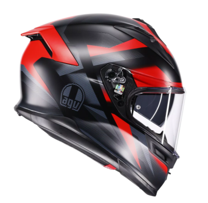 Cască AGV K7 MPLK GLIMPSE NEGRU MAT/ROȘU