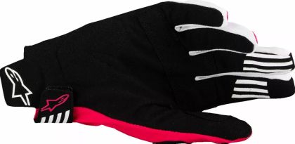 Γάντια μοτοκρός ALPINESTARS MX TECHSTAR ΜΑΥΡΟ/ΡΟΖ