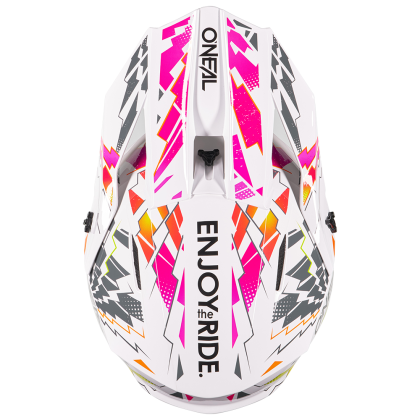 Детска каска O'NEAL 1SERIES STIXX WHITE/MULTI V.27