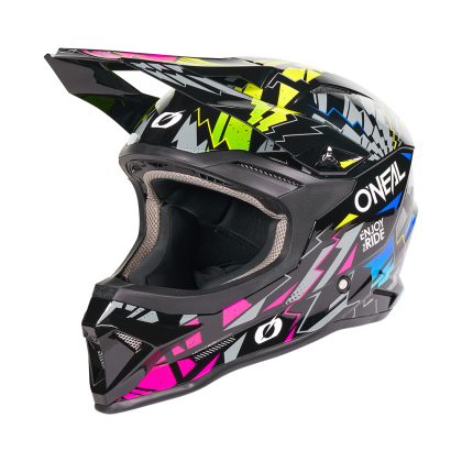 Детска каска O'NEAL 1SERIES STIXX BLACK/MULTI V.27