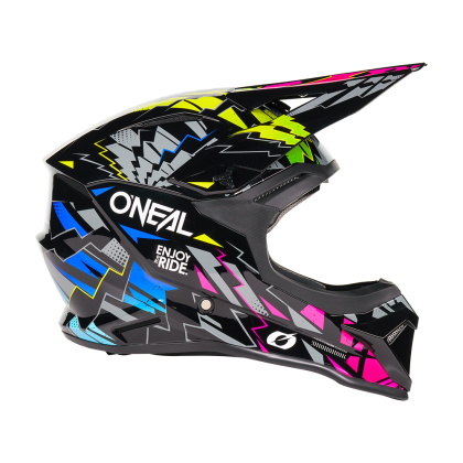 Детска каска O'NEAL 1SERIES STIXX BLACK/MULTI V.27
