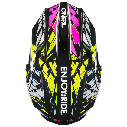 Детска каска O'NEAL 1SERIES STIXX BLACK/MULTI V.27