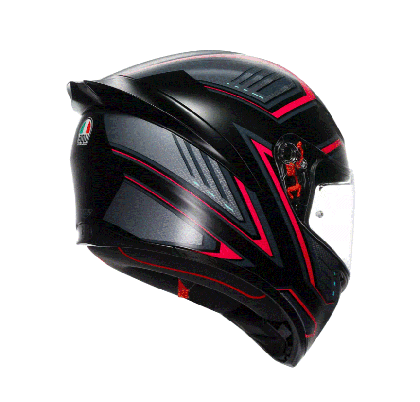 Helmet AGV K1 S SLING MATT BLACK/PINK