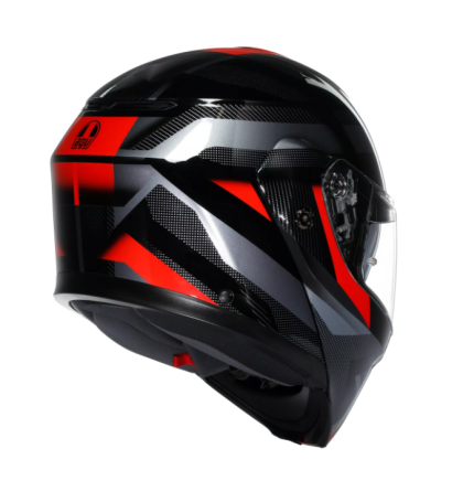Модуларна каска AGV STREETMODULAR LEDRO BLACK/RED