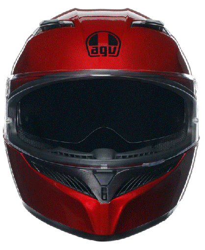 КАСКА AGV K3 - MONO COMPETIZIONE RED
