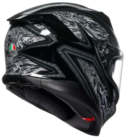 Helmet K7 MPLK DAMASCUS BLACK/SILVER