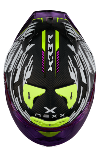 Каска NEXX X.R3R X.R3R GLITCH RACER RED WHITE