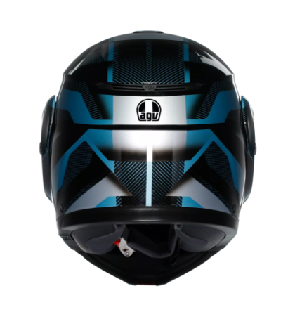 Модуларна каска AGV STREETMODULAR LEDRO MATT BLACK/POWDER BLUE