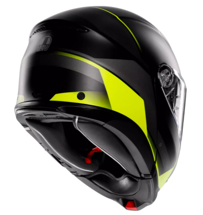 Модуларна каска AGV TOURMODULAR PERCEPTION MATT BLACK/YELLOW FLUO