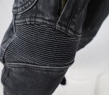 Motorcycle jeans TRILOBITE ACID SCRAMBLER 2.0 BLACK AAA