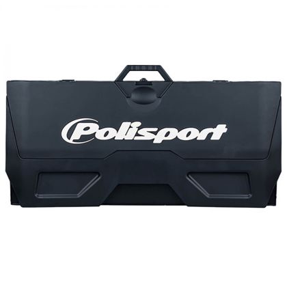 Covoraș de curse Polisport BIKE MAT negru