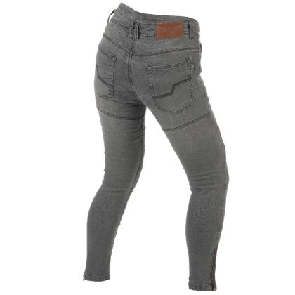WOMEN'S MOTORCYCLE JEANS TRILOBITE 1665 MICAS URBAN GRAY
