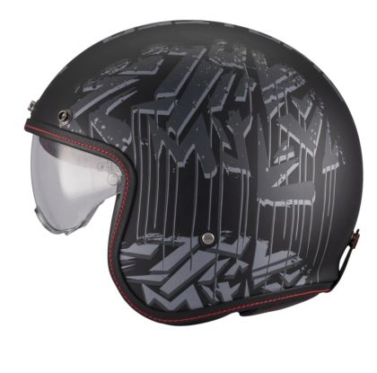 Scooter helmet MT LE MANS 2 S SV DYSTOPIC B12 MATT