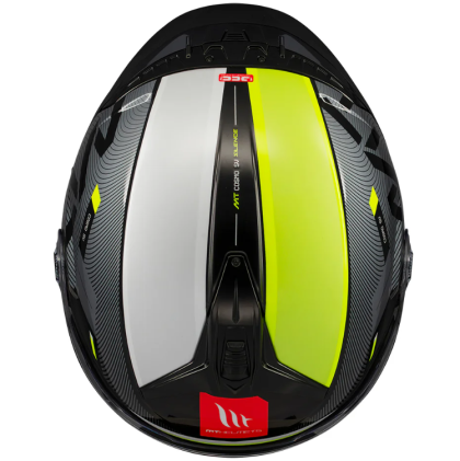 Scooter helmet MT COSMO SV SILENCE B3 YELLOW GLOSS