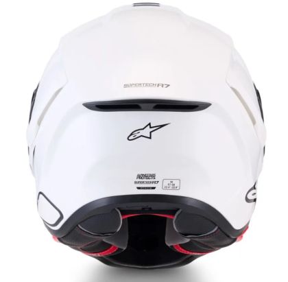 Каска ALPINESTARS S-R7 WHITE GLOSSY