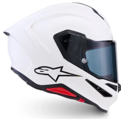 Каска ALPINESTARS S-R7 WHITE GLOSSY