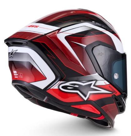 Каска ALPINESTARS S-R7 KINETIS BK/WH/RD
