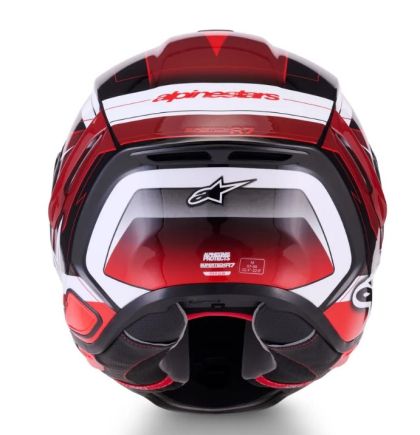 Каска ALPINESTARS S-R7 KINETIS BK/WH/RD