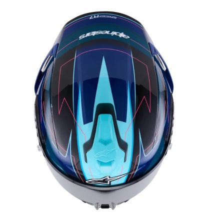 Каска ALPINESTARS S-R7 KINETIS BK/BL/PK FLUO