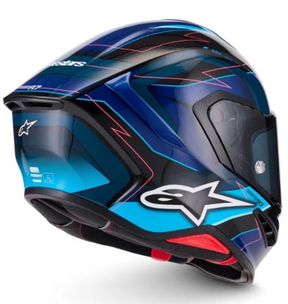 Каска ALPINESTARS S-R7 KINETIS BK/BL/PK FLUO