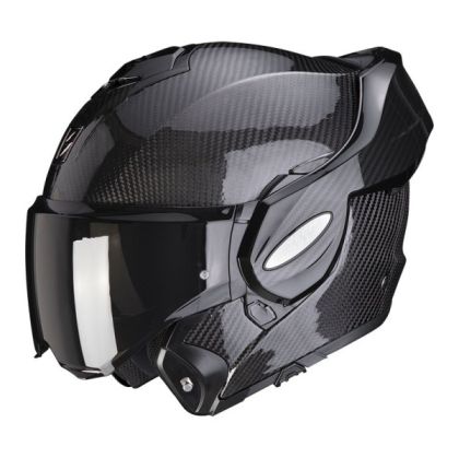 Каска Scorpion Exo Tech Evo Carbon Solid Black