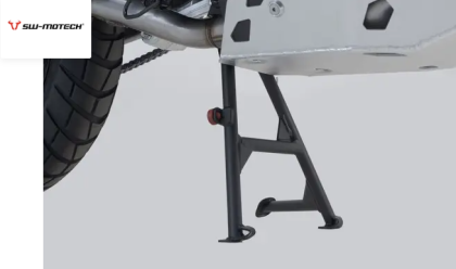 Suport central SW-MOTECH negru. Honda XL750 Transalp (22-)