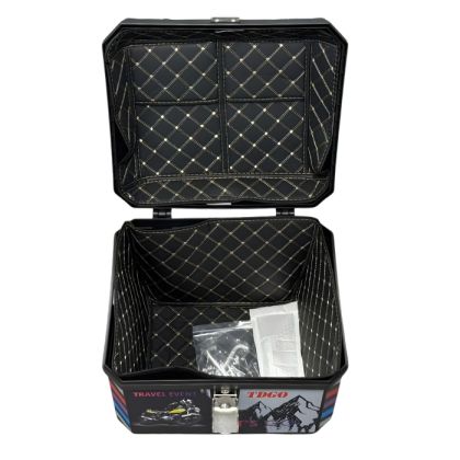 Motorcycle rear case - 57L - Colorful