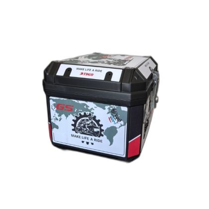 Motorcycle rear case - 45L - Colorful