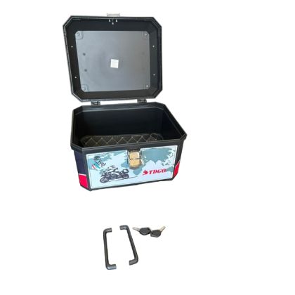 Motorcycle rear case - 45L - Colorful